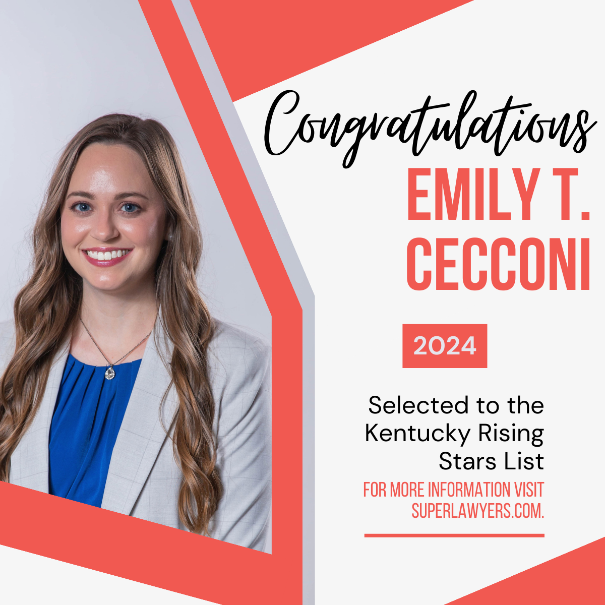 Emily T. Cecconi Selected to 2024 Rising Stars List