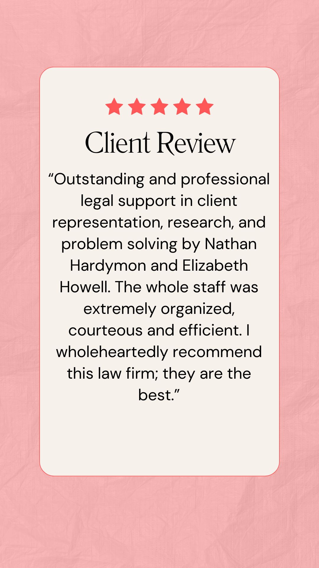 Client Review